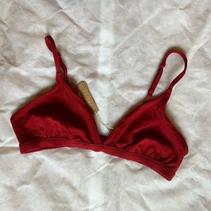 SKIMS COTTON JERSEY BRALETTE